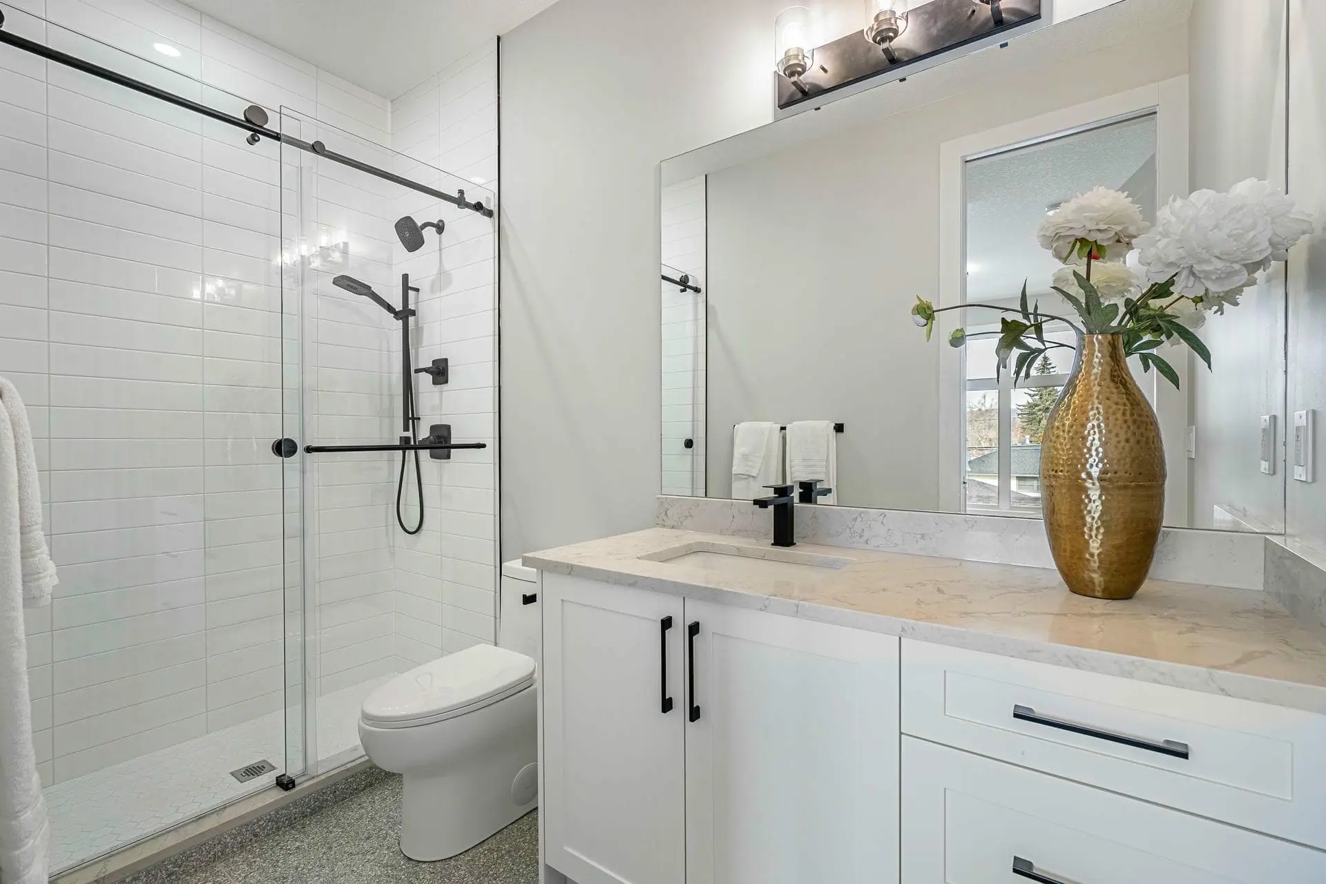 Bathroom flooring